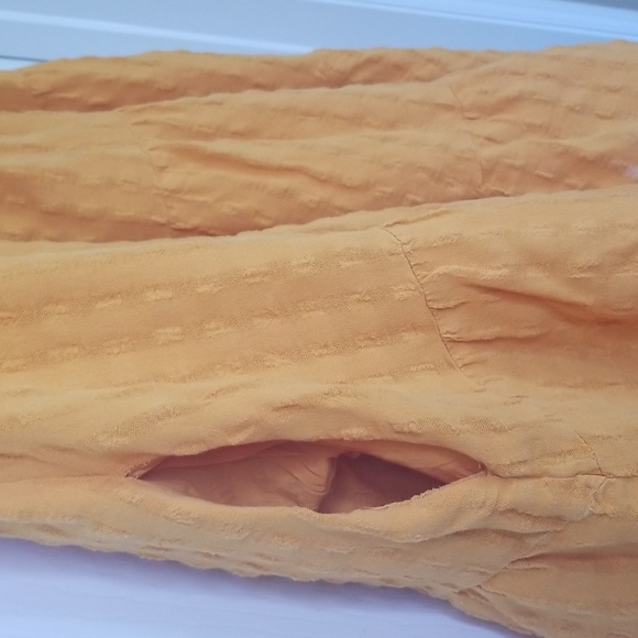 Anthropologie Maeve Orange Juliet Tunic Shortsleeve Mini Dress - Picture 8 of 15